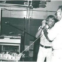 Dr. David Purtillo - first medical transmission via COMSAT.